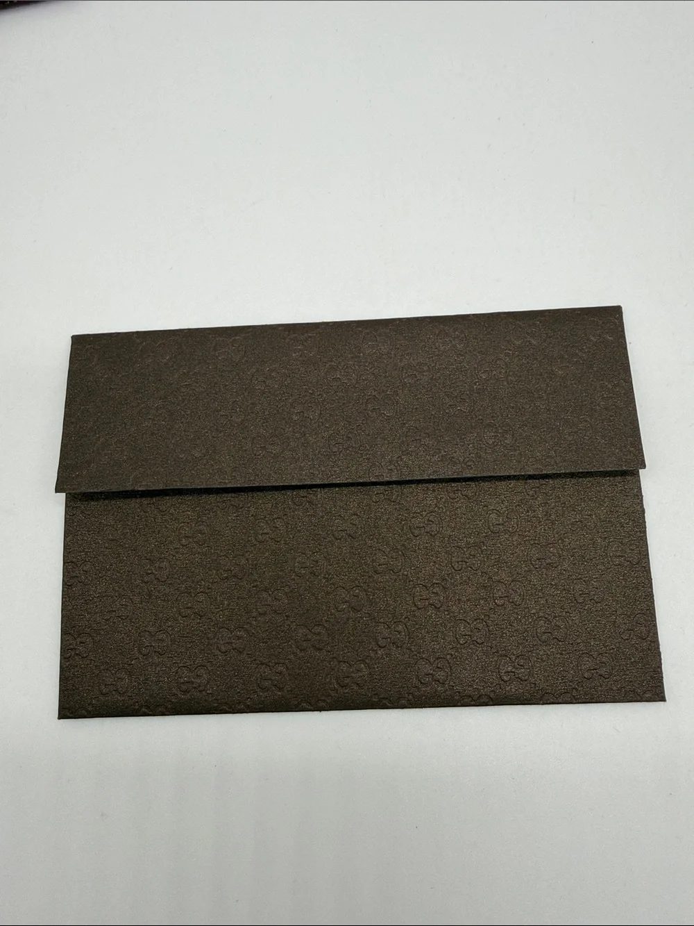 Authentic Gucci Empty Receipt Card Envelopes Receipt Holders Set of Four
